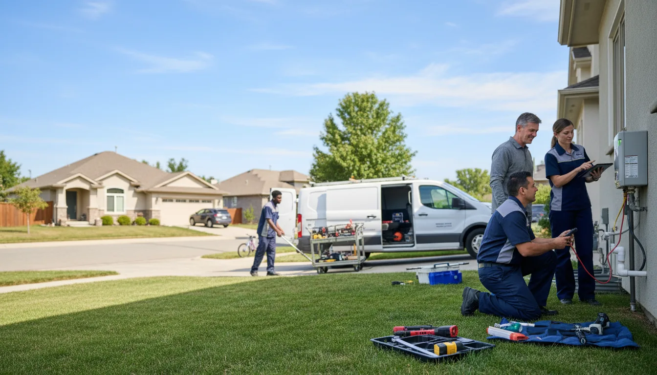 Tankless water heater service in Folsom, CA